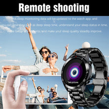 Load image into Gallery viewer, LIGE  mens watches 
Steel band ,Fitness,Heart rate ,blood pressure ,Activity tracker Smart Watch
