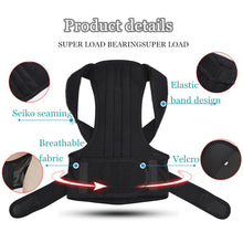 Load image into Gallery viewer, Adjustable Posture Corrector Back Support .
