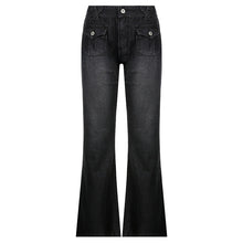 Load image into Gallery viewer, Low Waist Streetwear women Jeans
