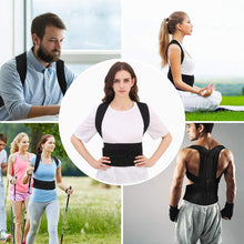 Load image into Gallery viewer, Adjustable Posture Corrector Back Support .
